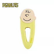 【日本正版授權】史努比 壓克力髮夾 造型髮夾/髮夾/瀏海髮夾/瀏海夾 查理布朗/Snoopy/PEANUTS - 查理布朗