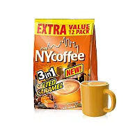 NYcoffee紐約小館海鹽焦糖風味3合1即溶咖啡(1袋12包) 有效期限至2023/9/21