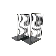 青青 簡單生活系列 CZ-602 北歐風書擋 _B 流線黑