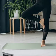 USHaS 瑜癒丨輕量專業加厚訓練運動墊10mm(加大款)丨迷霧綠丨台灣製 居家運動 健身 環保POE 迷霧綠