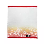 【日本丸真】北齋典藏今治洗臉巾 (海浪紅)