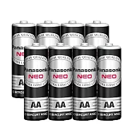 Panasonic 國際牌 NEO 黑色錳乾電池 碳鋅電池(3號8入)