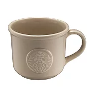 [星巴克]浮雕女神馬克杯 米色