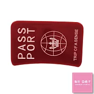 『坂井.亞希子』護照PASSPORT髮抓夾 -紅色