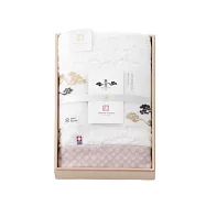 【日本今治謹製】緣起唐文樣 長型純綿今治毛巾 ‧ 七寶