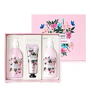 韓國 Medi Flower 身體護理香氛禮盒 / 浪漫假日 (沐浴露 300ml + 身體乳 300m l+ 護手霜 80g) 浪漫假日