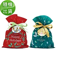 【PETER RABBIT 比得兔】比得兔耶誕束口袋-奶油風味酥餅150g (隨機出貨)