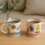 【韓國Dailylike】Jelly Bear可愛動物陶瓷馬克杯360ml 2入禮盒 ‧ Cookie