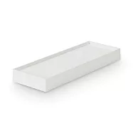 【MUJI 無印良品】聚丙烯檔案盒用蓋(可裝置輪子)/寬/灰白