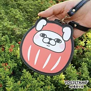 呦嘻百分百達摩票卡夾