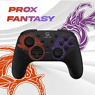 GAME&rsquo;NIR Switch2 ProX-FANTASY 幻獸特仕版搖桿 支援刷amiibo 支援steam/PC電腦手把 台灣公司貨 雷神黑