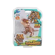 樂彩森林 迷你恐龍變體組- 土黃