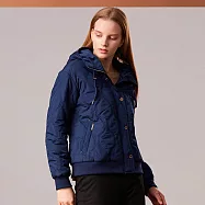 【ST.MALO】石墨烯鑽石光紋S流線绗縫精品外套-2256WJ- M 暮光藍