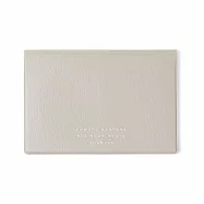 【日本HIGHTIDE】經典PASSEN系列存摺/卡片收納夾 ‧ 淺灰色