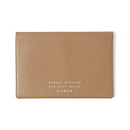 【日本HIGHTIDE】經典PASSEN系列存摺/卡片收納夾 ‧ 淺咖啡
