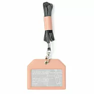 【日本HIGHTIDE】經典PASSEN系列掛繩票卡夾/證件夾 ‧ 粉紅色