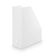 【MUJI 無印良品】聚丙烯立式斜口檔案盒.A4