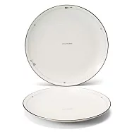 【NARUMI鳴海】JILL STUART聯名系列-典雅慶賀陶瓷(16cm) 甜點盤雙人二件組