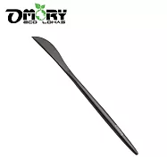 【OMORY】不鏽鋼鍍鈦輕奢(餐刀)- 消光黑