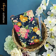 珠友 A6/50K日本布可調式書衣/書皮/書套/本子保護套 01海棠