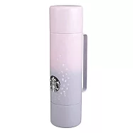 [星巴克]紫色不鏽鋼把手水瓶