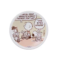 【日本金正陶器】Snoopy史奴比 陶瓷小皿10cm ‧ 漫畫