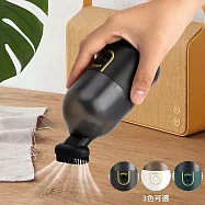 [ IMA TECH ] USB充電無線迷你吸塵器 桌面鍵盤清理器 黑色