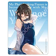 【好消息】我的不起眼未婚妻在家有夠可愛。(原作)滑鼠墊A