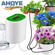 【Ahoye】12盆栽定時自動澆花器 自動澆水器 滴灌 盆栽 園藝