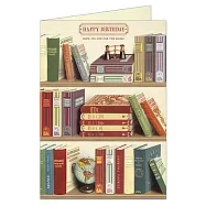 美國 Cavallini & Co. Greeting Cards 卡片/生日卡 _圖書館