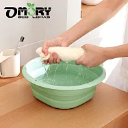 【OMORY】折疊式臉盆(小號)25CM- 嫩綠