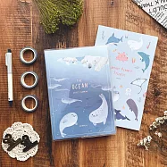 The Ocean 週計畫手帳套組v.2 [冰海藍]