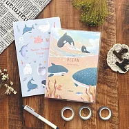 The Ocean 週計畫手帳套組v.2 [晨海粉]