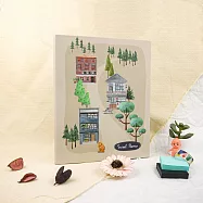 【conifer綠的】柔伊插畫系列Ⅲ-16K插畫系列孔夾 甜蜜的家