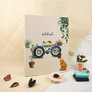 【conifer綠的】柔伊插畫系列Ⅲ-16K插畫系列孔夾 摩托車