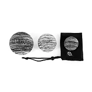 【QMAT】筋膜按摩組合 台灣製(按摩球 筋膜球 花生球 穴位按壓) 黑白雲彩-筋膜球3入組