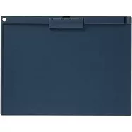 KOKUYO 薄型靜音板夾A4- 橫向深藍