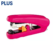 PLUS 豔彩雙排平針訂書機 桃紅