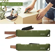 KOKUYO 兩用機能剪刀 (攜帶鈦加工)-軍綠