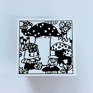 【日本SANBY】x 北岸由美聯名 可愛動物印章 大 ‧ 香菇和不可思議的孩子