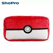 【日本正版授權】寶可夢 寶貝球 絨毛 收納包 化妝包/小物收納 神奇寶貝