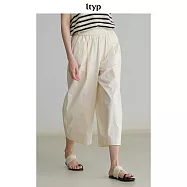 ltyp旅途原品 60支匹馬棉個性時髦大蘿蔔褲 M L-XL L 雪米白