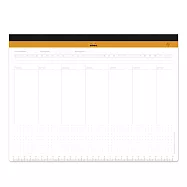 【Rhodia|time】桌上型週日誌_A4+_22.2x29.9cm_60張可撕_ Weekly planner
