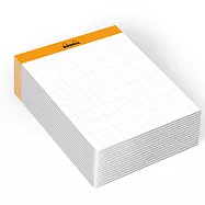【Rhodia|time】備忘錄便籤_N°13_10.5x14.8cm_5x5方格_240張_ Memo pad