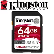 Kingston 金士頓 64GB SDXC UHS-II U3 V90 記憶卡 SDR2/64GB