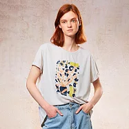 【ST.MALO】專利銀纖維IONIC+法式花藤意象女上衣-2333WT- XL 綠卡其