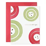 【 E.Frances 】TEACHER APPLES 教師節感謝卡 #SP479