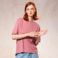 【ST.MALO】抗菌銀纖維IONIC+極簡透氧零著女上衣-2334WT M 古典玫瑰