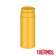 【THERMOS膳魔師】不鏽鋼可提式上蓋真空保溫杯GOGO杯500ml (JOO-500-Y) 潛水艇黃