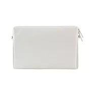 【MUJI 無印良品】自由組合收納包/長方形.薄型/灰